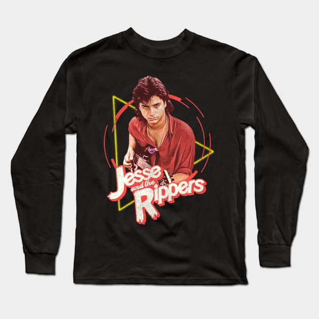 Jesse and the Rippers Forever Tour Long Sleeve T-Shirt by darklordpug